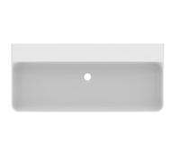 Ideal Standard Conca T383701 sans trou pour robinetterie et trop-plein, sol, 1000 x 450 x 145 mm, blanc