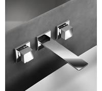 Ideal Standard Conca Mélangeur mural de lavabo, A7445AA,