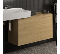 Ideal Standard vasque Conca T4319Y6 sans découpe, coulissant 2000 , 100 x 37 x 55 cm, placage Eiche hell