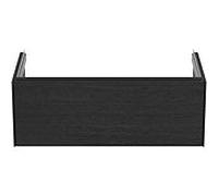 Ideal Standard Conca meuble sous-vasque T4579Y4 100x50x55cm, 2000 coulissant, placage chêne flammé