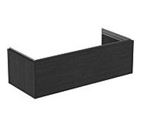Ideal Standard Conca meuble sous-vasque T4580Y4 120x50x55cm, 2000 coulissant, placage chêne flammé
