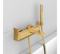 Ideal Standard Conca Mitigeur de baignoire en applique, Mitigeur monocommande, BC763A2,