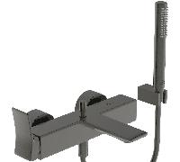 Ideal Standard Conca - Mitigeur monocommande de bain avec remplissage pour baignoires standard gris magnetic