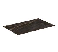 Ideal Standard Conca Plan de toilette, découpe au centre/à gauche/à droite, 600x373x6mm, T4344DG, Couleur: Marbre Noir Désir