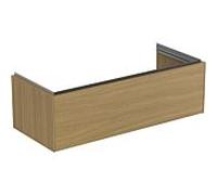Ideal Standard Conca meuble sous-vasque T4580Y6 120x50x55cm, 2000 coulissant, Eiche hell placage