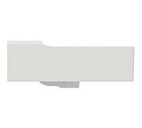 Ideal Standard Conca T3822MA sans trou pour robinetterie, avec trop-plein, poli, 600 x 450 x 165 mm, blanc Ideal Plus