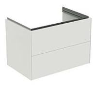 Ideal Standard -vasque Conca T4574Y1 80x50x55cm, 2 tiroirs, laqué blanc mat