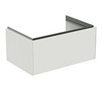 Ideal Standard Conca meuble sous-lavabo T4578Y1 80x50x55cm, 2000 coulissant, laqué blanc mat