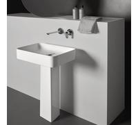 Ideal Standard Conca top bol T3698MA sans trou pour robinetterie ni trop-plein, carré 600 x 400 mm, blanc Ideal Plus