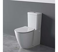 Ideal Standard - Abattant WC Connect E772301 Flat - Duroplast, charnières inox, amovible, blanc