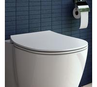 Ideal Standard Connect - Abattant WC avec fermeture amortie blanc