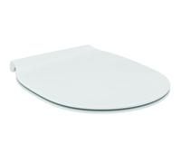 Ideal Standard Connect Air abattant de WC avec couvercle fin blanc/Inox E036501