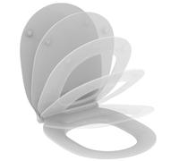 Ideal Standard Abattant WC Connect Air - Duroplast, frein de chute, libération rapide, Blanc