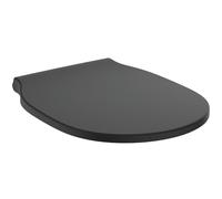 Ideal Standard Abattant WC Connect Air - siège enveloppant, frein de chute, Noir Mat