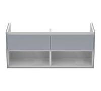 Ideal Standard Connect Air Ideal Standard Connect Air Ideal Standard E0829EQ 120x51.7x44cm, 2 coulissants, gris clair brillant / blanc mat