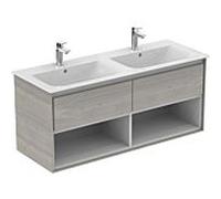 Ideal Standard Connect Air Ideal Standard Connect Air Ideal Standard E0829PS 120x51.7x44cm, 2 coulissants, décor chêne gris / blanc mat