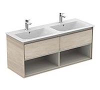 Ideal Standard Connect Air Ideal Standard Connect Air Ideal Standard E0829UK 120x51.7x44cm, 2 coulissants, décor pin clair / marron mat