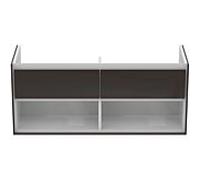Ideal Standard Connect Air Ideal Standard Connect Air Ideal Standard E0829VY 120x51.7x44cm, 2 coulissants, brun mat / blanc mat