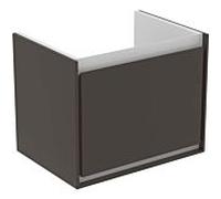 Ideal Standard Connect Air Ideal Standard E0817VY 50x40x36cm, 2000 coulissant, brun mat / blanc mat