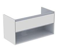 Ideal Standard Connect Air Ideal Standard E0828KN, blanc brillant / gris clair mat, 1 tiroir