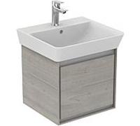Ideal Standard Connect Air Ideal Standard E0842PS, décor chêne gris / blanc mat, 1 tiroir