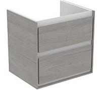 Ideal Standard Connect Air Ideal Standard E1606PS 2 coulissants, 530x517x409mm, décor chêne gris / blanc mat