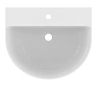 Ideal Standard Connect Air Ideal Standard arc E0698MA blanc Ideal Plus, 55x46cm, avec trou pour robinetterie