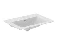 Ideal Standard Connect Air lavabo pour meuble 640mm, 1 trou de robinet, avec trop-plein, E0289MA, Couleur: Blanc avec Idéal Plus