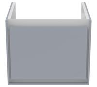 Ideal Standard Connect Air Meuble sous-vasque, 480x409x400mm, 1 tiroir, E0844EQ, Couleur: Gris clair brillant / blanc mat