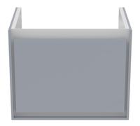 Ideal Standard Connect Air Meuble sous-vasque, 500x360x400mm, 1 tiroir, E0817EQ, Couleur: Gris clair brillant / blanc mat