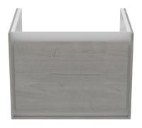 Ideal Standard Connect Air Meuble sous-vasque, 530x409x400mm, 1 tiroir, E0846PS, Couleur: Décor gris chêne / blanc mat