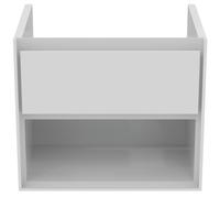 Ideal Standard Connect Air Meuble sous-vasque, 600x440x517mm, 1 tiroir, E0826B2, Couleur: blanc brillant / blanc mat