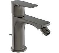 Ideal Standard Connect Air mitigeur de bidet A7030A5 avec garniture de vidage , projection 114mm, gris magnétique