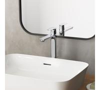 Ideal Standard Connect Air mitigeur lavabo A7025AA base allongée, projection 150mm, avec garniture de vidage , chromé