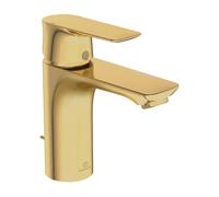 Ideal Standard Connect Air mitigeur lavabo A7021A2 5 l/min, projection 112mm, avec garniture de vidage , or brossé