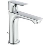 Ideal Standard Connect Air mitigeur lavabo A7013AA avec garniture de vidage , base allongée, BlueStart, chromé