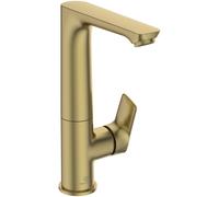 Ideal Standard Connect Air Mitigeur monocommandé pour lavabo, avec bec haut, sans vidage, A7023A2, Couleur: Or brossÃ©