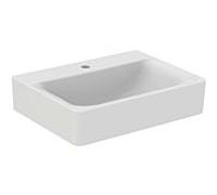 Ideal Standard Connect Cube lavabo E8103MA avec trou pour robinetterie, sans trop-plein, 60 x 46 cm, blanc Ideal Plus