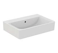 Ideal Standard Connect Cube lavabo E8104MA sans trou pour robinetterie, avec trop-plein, 65 x 46 cm, blanc Ideal Plus