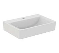 Ideal Standard Connect lavabo, 1 trou pour robinet, sans trop-plein, 650x460x175mm, E810601, Couleur: Blanc