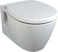 Ideal Standard Connect - Cuvette suspendue à fond plat avec bride blanc sans IdealPlus