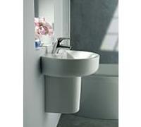Ideal Standard Connect Colonne murale pour lavabo, 295 mm, E7113MA, Couleur: Blanc avec Idéal Plus