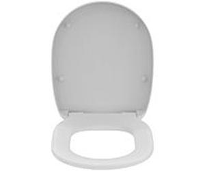 Ideal Standard Connect Freedom siège WC E822501 blanc, charnières en Inox , avec amortisseur coudé
