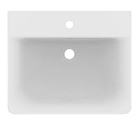 Ideal Standard Connect - Lavabo pour meuble 550x460mm avec 1 trou de robinetterie avec trop-plein blanc sans IdealPlus