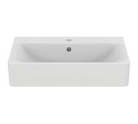 Ideal Standard Connect lavabo, 1 trou pour robinet, avec trop-plein, 650x460x175mm, E772901, Couleur: Blanc