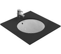 Ideal Standard Connect lavabo 40.5x40.5 cm ronde sous plan blanc E505401