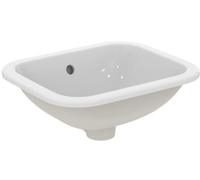 Ideal Standard Connect lavabo 42x35 cm rectangulaire encastrée blanc brillant E505501