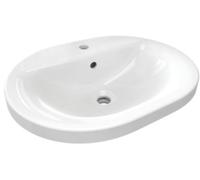 Ideal Standard Connect lavabo 55x43 cm ovale encastrée blanc brillant E503901
