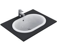 Ideal Standard Connect lavabo 62x41 cm ovale encastrée blanc brillant E504901