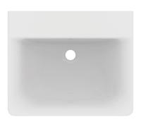 Ideal Standard Connect lavabo, sans trou pour robinet, avec trop-plein, 550x460x175mm, E8111MA, Couleur: Blanc avec Idéal Plus